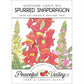 Snapdragon, Spurred (pack) - Grow Organic Snapdragon, Spurred (pack) Flower Seeds