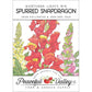 Snapdragon, Spurred (pack) - Grow Organic Snapdragon, Spurred (pack) Flower Seeds