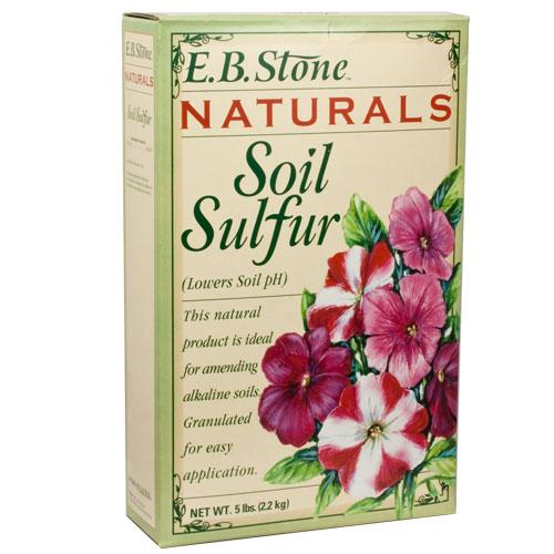 Soil Sulfur (5 lb box) - Grow Organic Soil Sulfur (5 lb box) Fertilizer