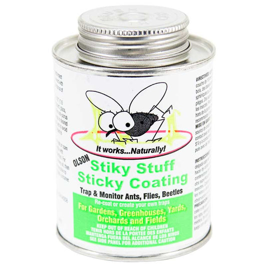 Stiky Stuff Sticky Coating (8 oz) - Grow Organic Stiky Stuff Sticky Coating (8 oz) Weed and Pest