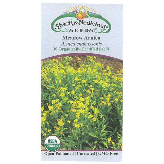 Strictly Medicinal Organic Arnica Meadow - Grow Organic Strictly Medicinal Organic Arnica Meadow Herb Seeds