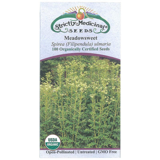 Strictly Medicinal Organic Meadowsweet - Grow Organic Strictly Medicinal Organic Meadowsweet Herb Seeds