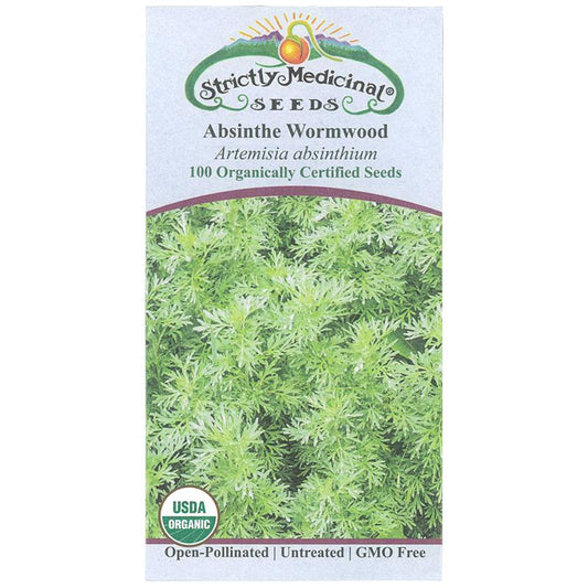 Strictly Medicinal Organic Wormwood - Grow Organic Strictly Medicinal Organic Wormwood Herb Seeds
