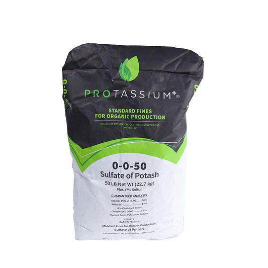 Sulfate of Potash (50 Lb) - Grow Organic Sulfate of Potash (50 lb) Fertilizer