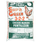 Sup'R Green Organic Chicken Manure (Composted) (25 lb) Sup'R Green