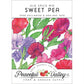 Sweet Pea, Old Spice Mix (pack) - Grow Organic Sweet Pea, Old Spice Mix (pack) Flower Seeds
