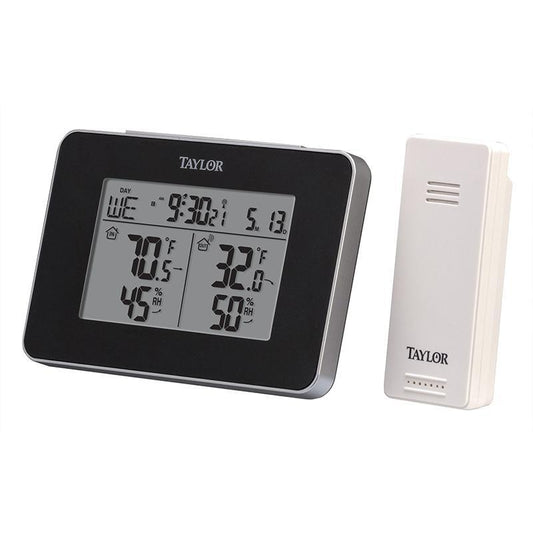 Taylor Wireless Digital Thermometer Hygrometer Taylor Wireless Digital Indoor/Outdoor Thermometer Hygrometer Growing