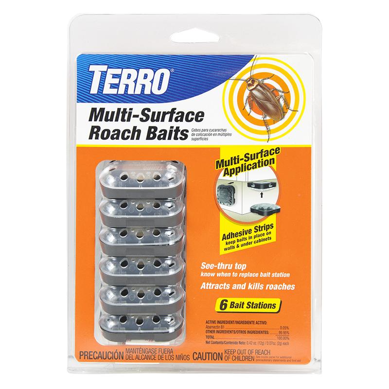 Terro Multi-Surface Roach Bait (6/pk) - Grow Organic Terro Multi-Surface Roach Bait (6/pk) Weed and Pest