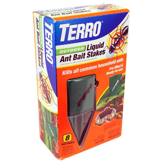 Terro Outdoor Ant Bait Stakes (8/pk) - Grow Organic Terro Outdoor Ant Bait Stakes (8/pk) Weed and Pest