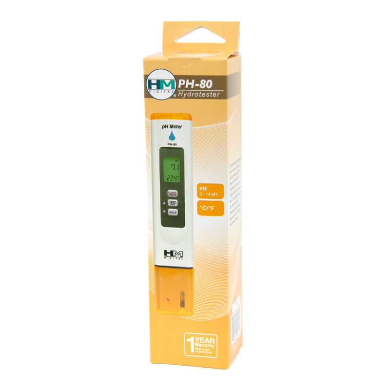 HM Digital pH Hydrotester Meter - Grow Organic HM Digital pH Hydrotester Meter Growing