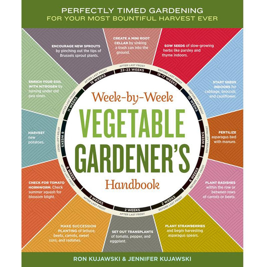 Week By Week Vegetable Gardener's Handbook - Grow Organic Week By Week Vegetable Gardener's Handbook Books