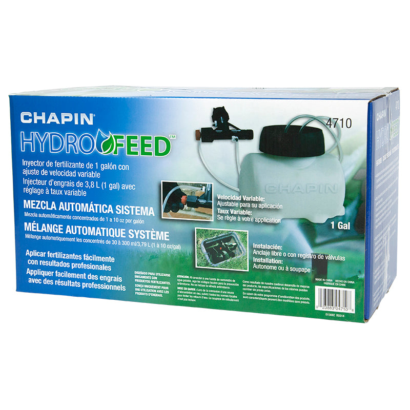 Chapin Hydrofeed Fertilizer Injector 1 gal - Grow Organic Chapin Hydrofeed Fertilizer Injector 1 gal Watering